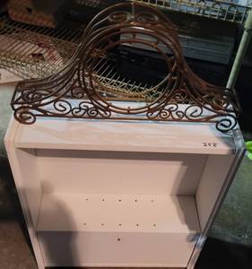 lot 258 image: SMALL CABINET AND MORE AS SHOWN.
