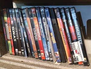 lot 196 image: LOT OF DVDS AS SHOWN.