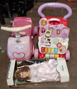 lot 202 image: CHILDRENS TOYS  DOLL AS SHOWN.