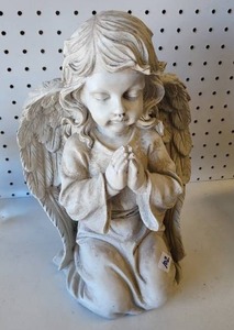 lot 102 image: ANGEL FIGURE  SCULPTURE.