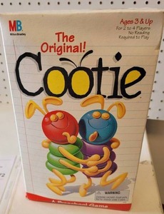 lot 171 image: THE ORIGINAL COOTIE IN BOX.