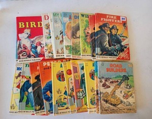 lot 104 image: VINTAGE RAND MCNALLY CHILDRENS BOOKS.