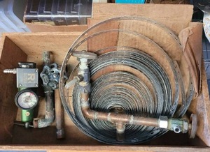 lot 123 image: COPPER SCRAP, GAUGE AND MORE.