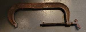 lot 160 image: LARGE C CLAMP.