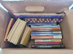 lot 277 image: BOX LOT OF ASSORTED BOOKS.