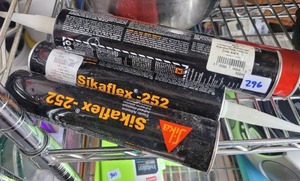 lot 296 image: SIKAFLEX 252 TUBES PLUS ALL PURPOSE GREASE.