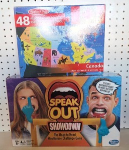 lot 226 image: SPEAK OUT SHOWDOWN GAME AND PUZZLE.