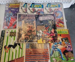 lot 233 image: ASSORTED COMICS AS SHOWN.
