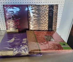 lot 256 image: (4) NEW, SCRAPBOOK ALBUMS.