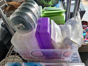 lot 302 image: CRAFT  SCRAPBOOK STORAGE ACCESSORIES.