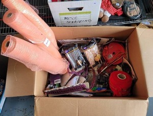 lot 314 image: CRAFTING  SCRAPBOOK SUPPLIES AND ACCESSORIES AND MORE.