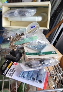 lot 323 image: LOT OF HARDWARE AND MORE.