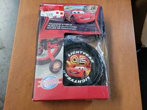 lot 364 image: LIGHTYEAR TRAINING WHEELS FOR BIKES IN PACKAGE.