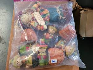 lot 361 image: BAG OF FALL  THANKSGIVING DECOR.