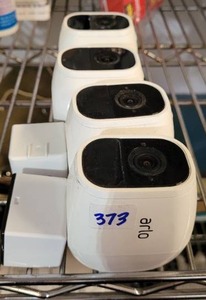 lot 373 image: ARLO CAMERAS AS SHOWN.