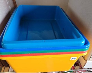 lot 309 image: PLASTIC STORAGEORGANIZING TRAYS.