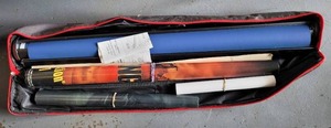 lot 329 image: PORTABLE SIGN HOLDER PLUS POSTERS AS SHOWN.