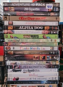 lot 413 image: LOT OF ASSORTED DVDS AS SHOWN.