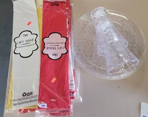 lot 430 image: TISSUE PAPER PACKS AND MORE.