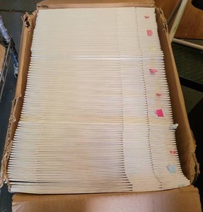 lot 410 image: CASE OF DONUT BOXES AS SHOWN.