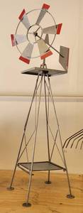 lot 17 image: ORNAMENTAL YARD WINDMILL