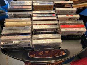 lot 19 image: CASSETTE TAPES WITH CASE