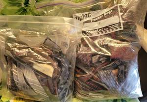 lot 37 image: TWO BAGS OF ASSORTED TIES