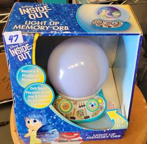 lot 47 image: INSIDE OUT LIGHT UP MEMORY ORB IN PACKAGE