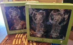 lot 56 image: (2) NEW, COLOR CHANGING LED ANGEL SETS