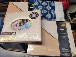 lot 66 image: (4) NEW SCRAPBOOK ALBUMS