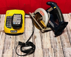 lot 3 image: Ryobi P501G 18V Lithium-Ion 5-12 Cordless Circular Saw&nbsp