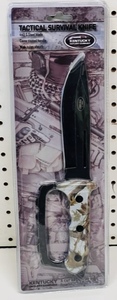 lot 8 image: Kentucky Cutlery Co. Tactical Survival Knife WNylon Sheath