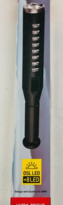 lot 36 image: GMIK Utra-Light Baseball Bat Self-Defense Flashlight - Waterproof Rechargeable COB LED Torch - Great for OutdoorCamping &amp Survival Gear