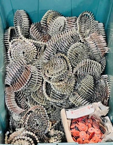lot 71 image: Heavy Tote Full of Nail Gun &amp Roofing Nails