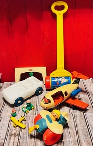 lot 106 image: Lot Of Vintage Fisher Price &amp Similar Toys