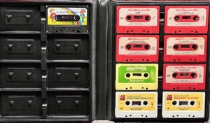 lot 109 image: VINTAGE Walt Disney Take-a-Tape Along Storyteller Cassettes W Cabbage Patch Kids, Golden Step Ahead, &amp Color Along Cassettes