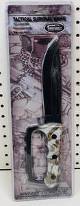 lot 113 image: Kentucky Cutlery Co. Tactical Survival Knife WNylon Sheath