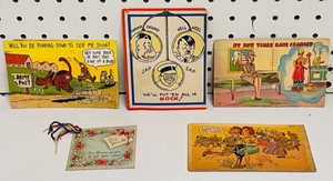 lot 15 image: Five WWII Era Postcards