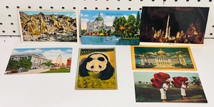 lot 132 image: Seven 1940s Souvenir Postcards