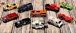 lot 186 image: Ten Collectible Hot Wheels