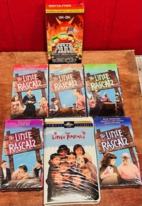 lot 225 image: South Park Full Length Feature Film Bigger, Longer, &amp Uncut Video W Six Little Rascals Videos