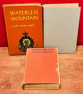 lot 255 image: One Antique &amp Two Vintage Novels - Also Ran (1920), Fairoaks (1957), &amp Waterless Mountain (1959)