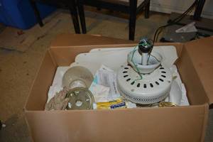 lot 238 image: Ceiling Fan still in Box
