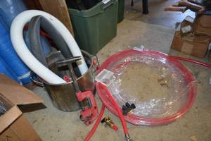 lot 246 image: Water line tubing, Pipe cutter
