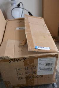 lot 263 image: Set of 2 VPZ Floor Lamp still in Box