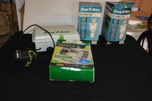 lot 289 image: Rain Bird Irrigation Timer, Sprinklers