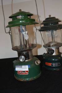 lot 294 image: Pair of Coleman Lanterns