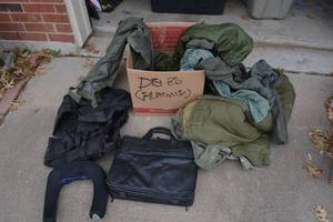 lot 303 image: Military Pantscoveralls, Tactical Vest
