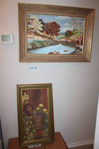 lot 127 image: Vintage Framed Artwork