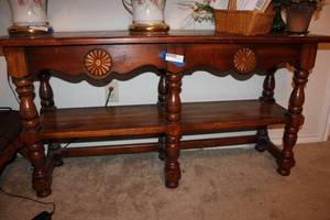lot 170 image: Mid-Century Console Table (Contents Sold Separately)